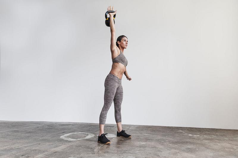 Women's Nobull Crop (MELANGE) Jogger Grey / Brown | SG T3113C